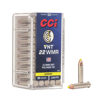 CCI 22WMR 30GR VARMINT TIP 50/2000 UPC: 604544647334