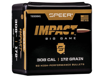 Speer TB308H1 Impact 30Cal 172gr Speer Impact 50 Per Box/5 Case