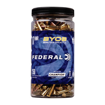 Federal Ammo 17HMR 17gr Speer TNT 250ct Bottle UPC: 604544650792