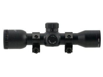 BSA TW4X30 Tactical Weapon Black Matte 4x 30mm 1" Tube Mil-Dot Reticle Features AR & SKS Mounts & Rings
