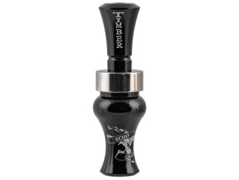 Echo Calls 77715 Timber Single Reed Attracts Ducks Black Acrylic