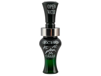Echo Calls 77764 Open Water Open Call Single Reed Mallard Hen Sounds Attracts Ducks Dark Green Acrylic