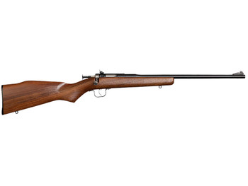 Chipmunk 00001 Youth 22 LR 1rd 16.13" Blued Steel Barrel & Receiver, American Walnut Fixed Wood Stock