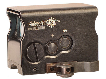 AimShot HGELITECGREE HG Elite Black Anodized 1 x 34mm 2 MOA Green Dot/65 MOA Circle