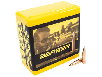 Berger Bullets 24431 Target Match Grade 6mm 108gr Boat Tail 100/Box