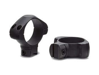 Konus 7419 Steel Rings Black 30mm 3/8" Grooved Receiver Medium 0 MOA