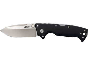 Cold Steel CS28DD AD-10 4" Folding Drop Point Plain S35VN SS Blade/Black G10 Handle Includes Pocket Clip