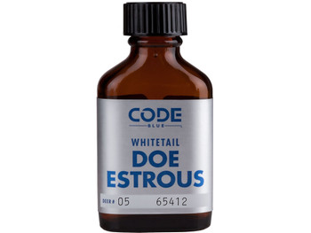 Code Blue OA1001 Doe Estrous Deer Attractant 1oz Bottle