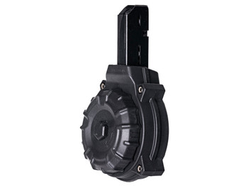 ProMag DRMA10 Standard 50rd Drum 9mm Luger Fits Colt Carbine/SMG Black DuPont Zytel Polymer