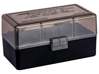 Berry's 29682 Ammo Box 223Rem/5.56NATO Smoke/Black Polypropylene 50rd
