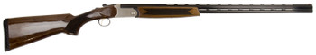 TriStar 30418 Setter ST  410 Gauge 28 2rd 3 Silver Engraved Rec SemiGloss Turkish Walnut Stock Right Hand Full Size Includes 5 MobilChoke UPC: 713780304182