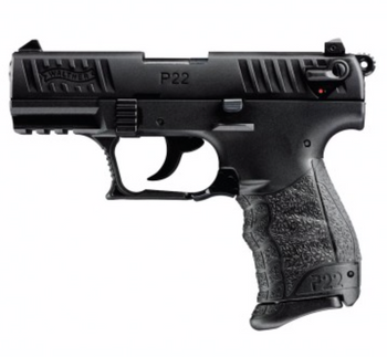 WAL P22Q 22LR 3.42" 10RD BLACK UPC: 723364214547