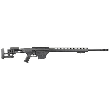 Ruger 18081 Precision  300 Win Mag 51 26 Heavy Contour Barrel with Magnum Muzzle Brake Tunable Compensator Type III Hard Coat Anodized Finish Ruger Precision MSR Stock Optics Ready UPC: 736676180813