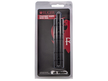 Ruger 90329 Scope Base Adapter Black Aluminum Fits Ruger 10/22 & 22 Charger Pistol Tip-Off/Weaver Mount