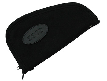 Boyt Harness 0PP630003 Heart-Shaped Pistol Rug 14" Long Black Canvas Holds Handgun