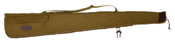 Boyt Harness OGC97PXL6 Alaskan Shotgun Case made of Waxed Canvas with Khaki Finish Quilted Flannel Lining Brass Hardware  HeavyDuty Web Sling  Spine 52 L UPC: 737618031767