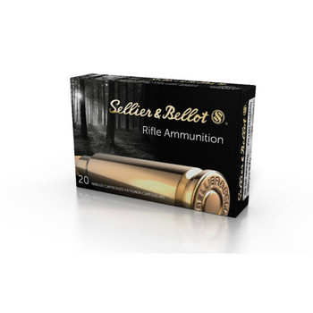 Sellier & Bellot Tactical Hyper Velocity Centerfire Ammunition, 30-06 Springfield, Full Metal Jacket, 150 Grain - 20 Cartridge Box ( 20 / 1 )