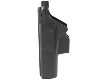 Glock HO000931 Duty Holster OWB Black Polymer w/Thumb Break Retention Strap, For Use w/Glock 17 Gen3,4&5/22 Gen 3&4 Only/31 Gen 3&4, Fits 1.77" (45mm) Belt, Left Hand