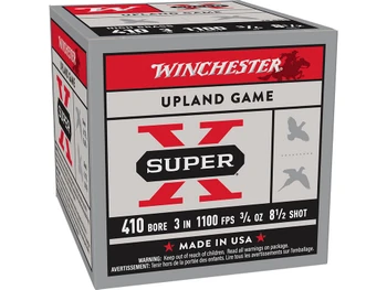 Winchester Ammo X413H85 Super X Heavy Game Load High Brass 410Gauge 3" 3/4oz 8.5Shot 25 Per Box/10 Case