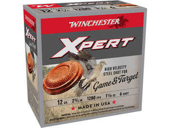 Winchester Ammo WE12GTH6 Super X Xpert High Velocity 12Gauge 2.75" 1 1/8oz 6Shot 25 Per Box/10 Case