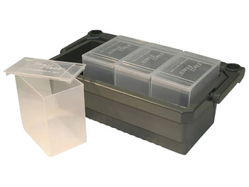 MTM Case-Gard SS2500 Shotshell Box 12 Gauge Clear Polypropylene 4 Pack