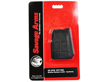 Savage Arms 55222 25 4rd 22 Hornet Black Polymer