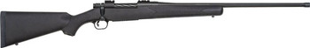 Mossberg 28131 Patriot  7mm Rem Mag 31 24 ThreadedFluted Barrel wRecessed Match Crown Matte Blued Metal Finish SpiralFluted Bolt Synthetic Stock Drop Box Magazine Adjustable LBA Trigger UPC: 015813281317