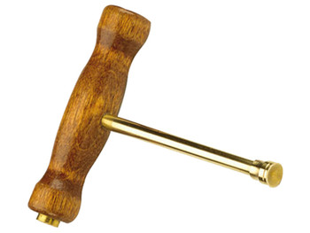 Traditions A1206 T-Handle Ball/Bullet Starter Multi Caliber Wood w Brass Rod