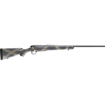 Bergara Rifles B14LM111 B14 Wilderness Hunter 300 Win Mag 31 24 Sniper Gray Cerakote BarrelRec SoftTouch Woodland Camo Synthetic Stock UPC: 043125015160