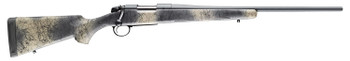 Bergara Rifles B14S112 B14 Wilderness Hunter 6.5 Creedmoor 41 22 Sniper Gray Cerakote BarrelRec SoftTouch Woodland Camo Synthetic Stock UPC: 043125015290
