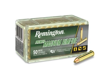 Remington Ammunition 28464 Premier Magnum Rimfire 17HMR 17gr AccuTip V 50 Per Box/40 Case