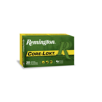 Remington Core-Lokt Hyper Velocity Centerfire Ammunition, 270 Winchester, Pointed Soft Point Core Lokt, 100 Grain - 20 Cartridge Box ( 20 / 1 )