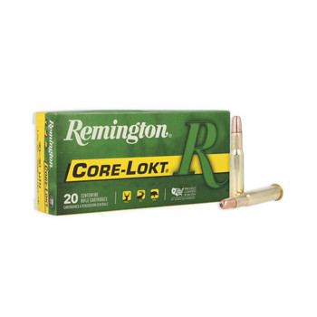 Remington Core-Lokt Hyper Velocity Centerfire Ammunition, 30-30 Winchester, Hollow Point Core Lokt, 170 Grain - 20 Cartridge Box ( 20 / 1 )