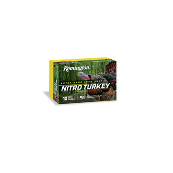 Remington Nitro Turkey 12 Gauge Shotshell Ammunition, 3 Inch, 1210 FPS, 1 7/8 Ounce, #5 Shot - 10 Cartridge Box ( 10 / 1 )