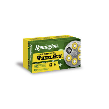 Remington Wheel Gun Subsonic Centerfire Ammunition, 38 Smith & Wesson, Lead Round Nose, 146 Grain - 50 Cartridge Box ( 50 / 1 )