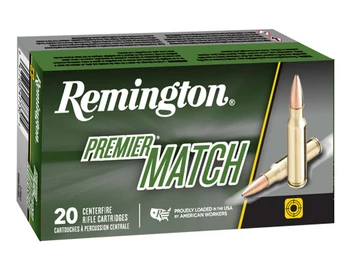 Remington Ammunition 27673 Premier Match 6.5PRC 140gr Berger Open Tip Match 20 Per Box/10 Case
