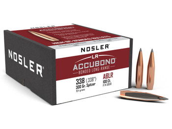 Nosler 58518 AccuBond Long Range 338Cal 300gr Spitzer Point 100/Box