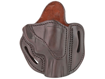 1791 Gunleather RVH2SSBRR RVH2S OWB Size 02S Signature Brown Leather Belt Slide Fits S&W K Frame Right Hand