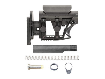 LUTH-AR MBA-3K308M MBA-3 BLACK STOCK ASSY 308 KIT