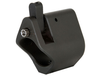 Seekins Precision 0011510065 Select Adjustable Gas Block .750" Steel Black Melonite