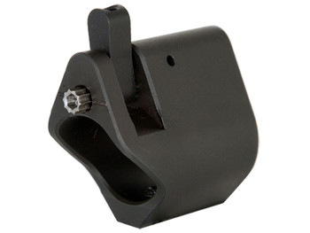 Seekins Precision 0011510065 Select Adjustable Gas Block .750" Steel Black Melonite