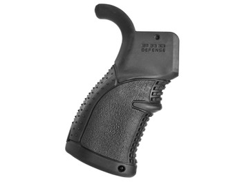 FAB Defense FXAGR43B AGR-43 Ergonomic Rubberized Pistol Grip for AR-15/ M16/ M4 Black Polymer