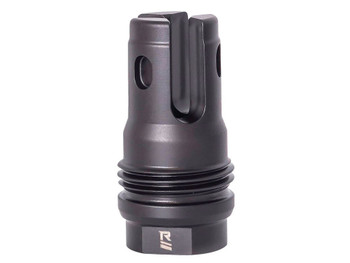 Rugged Suppressor FH008 R3 Flash Mitigation Black with M15x1 Threads & 2.13" OAL for 7.62mm Radiant762, Surge762, Razor762 & Micro30 Suppressors