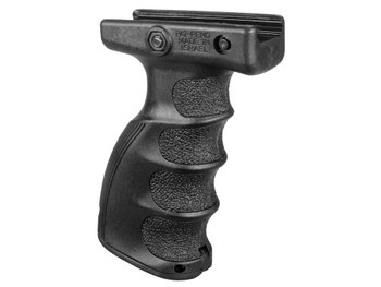 FAB Defense FXAG44SB AG-44S Quick Release Ergonomic Foregrip Compatible w/1913 Mil-STD Picatinny Rail Black Reinforced Polymer