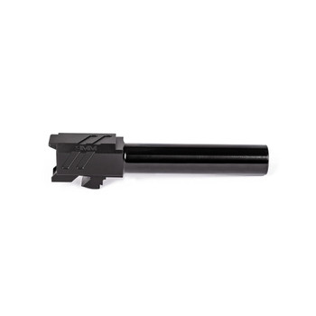 ZEV BBL19PRODLC Pro Match Replacement Barrel 9mm Luger 4.02 Black DLC Finish  416R Stainless Steel Material for Glock 19 Gen14 UPC: 811338034427