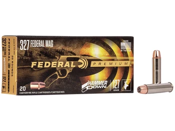 Federal LG327F1 Premium HammerDown 327FederalMag 127gr Bonded Hollow Point 20 Per Box/10 Case