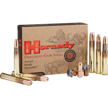 Hornady 82689 Dangerous Game  500 Nitro Express 570 gr DGX Bonded 20 Per Box 6 UPC: 090255826890