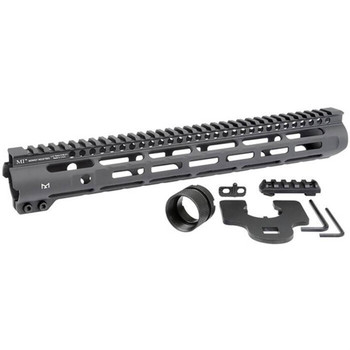 MIDWEST INDUSTRIES INC MISLH14 Slimline AR15 6061 Aluminum Black Hard Coat Anodized 14 UPC: 812102031031