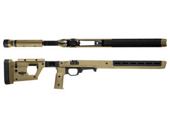 Magpul MAG997-FDE Pro 700 Stock Fixed w/Aluminum Bedding Flat Dark Earth Synthetic for Remington 700 SA