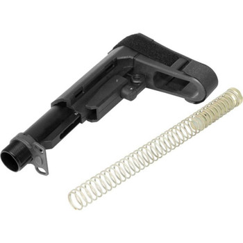 CMMG 55CA9F7 RipBrace Kit 6 Position Black Synthetic with Fastback  P3 Technology for ARPlatform UPC: 816422026890